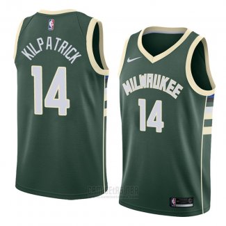 Camiseta Milwaukee Bucks Sean Kilpatrick #14 Icon 2018 Verde