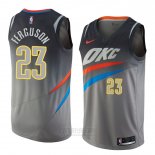 Camiseta Oklahoma City Thunder Terrance Ferguson #23 Ciudad 2018 Gris