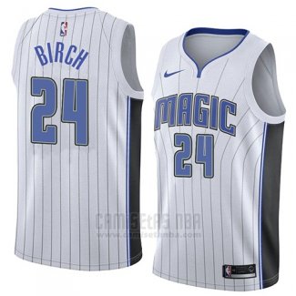 Camiseta Orlando Magic Khem Birch #24 Association 2018 Blanco