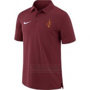 Camiseta Polo Cleveland Cavaliers Rojo