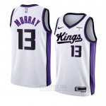 Camiseta Sacramento Kings Keegan Murray #13 Association 2023-24 Blanco