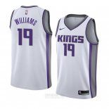 Camiseta Sacramento Kings Troy Williams #19 Association 2018 Blanco