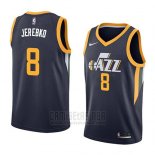 Camiseta Utah Jazz Jonas Jerebko #8 Icon 2018 Azul