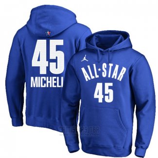 Sudaderas con Capucha All Star 2023 Donovan Mitchell Azul