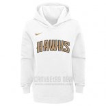 Sudaderas con Capucha Atlanta Hawks Blanco Ciudad2