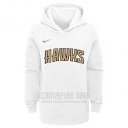 Sudaderas con Capucha Atlanta Hawks Blanco Ciudad2