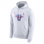 Sudaderas con Capucha Chicago Bulls Blanco 2019-20 Ciudad