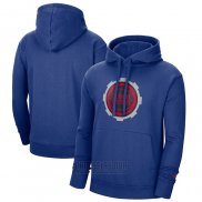 Sudaderas con Capucha Detroit Pistons Ciudad 2020-21 Azul