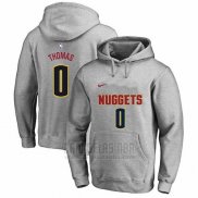 Sudaderas con Capucha Isaiah Thomas Denver Nuggets Gris