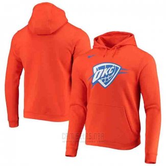 Sudaderas con Capucha Oklahoma City Thunder 2019-20 Naranja