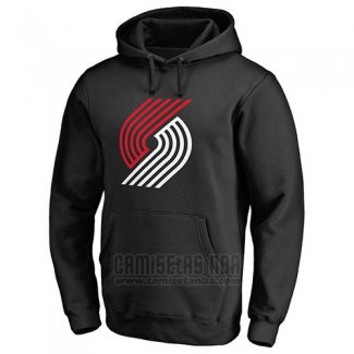 Sudaderas con Capucha Portland Trail Blazers Negro3