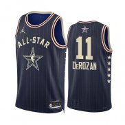 Camiseta All Star 2024 Chicago Bulls Demar Derozan #11 Azul