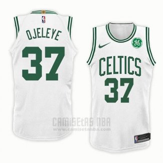 Camiseta Boston Celtics Semi Ojeleye #37 Association 2018 Blanco