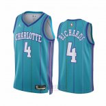 Camiseta Charlotte Hornets Nick Richards #4 Classic 2023-24 Verde