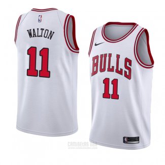 Camiseta Chicago Bulls Derrick Walton #11 Association 2018 Blanco