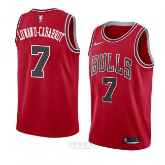 Camiseta Chicago Bulls Timothe Luwawu-Cabarrot #7 Icon 2018 Rojo