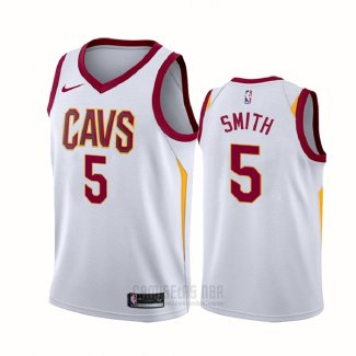 Camiseta Cleveland Cavaliers Cavaliers Dennis Smith #5 Association 2017-18 Blanco