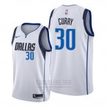 Camiseta Dallas Mavericks Seth Curry #30 Association Blanco