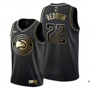 Camiseta Golden Edition Atlanta Hawks Cam Reddish #22 Negro