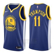 Camiseta Golden State Warriors Klay Thompson #11 Icon 2018 Azul