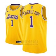 Camiseta Los Angeles Lakers Kentavious Caldwell-Pope #1 Icon 2018-19 Oro