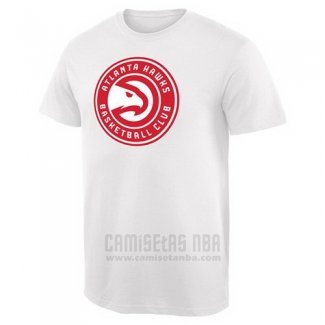 Camiseta Manga Corta Atlanta Hawks Blanco