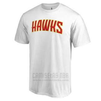 Camiseta Manga Corta Atlanta Hawks Blanco2