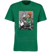 Camiseta Manga Corta Boston Celtics Verde