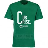 Camiseta Manga Corta Boston Celtics Verde NBA Playoffs Mantra Legend