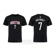 Camiseta Manga Corta Carmelo Anthony Houston Rockets Negro