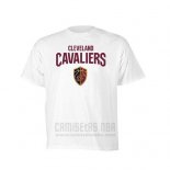Camiseta Manga Corta Cleveland Cavaliers Blanco4