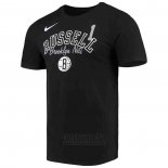 Camiseta Manga Corta D'Angelo Russell Brooklyn Nets Negro Player Performance