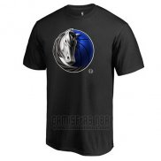 Camiseta Manga Corta Dallas Mavericks Negro