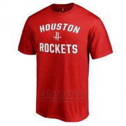 Camiseta Manga Corta Houston Rockets Rojo2