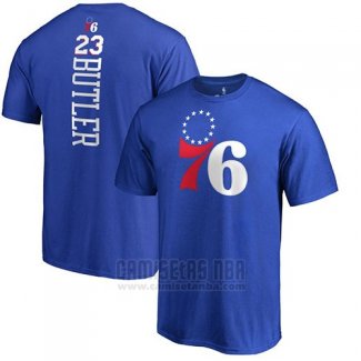 Camiseta Manga Corta Jimmy Butler Philadelphia 76ers Azul5