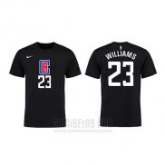 Camiseta Manga Corta Lou Williams Los Angeles Clippers Negro