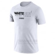 Camiseta Manga Corta Miami Heat Blanco 2018 NBA Playoffs