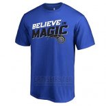 Camiseta Manga Corta Orlando Magic Azul Believe in Magic