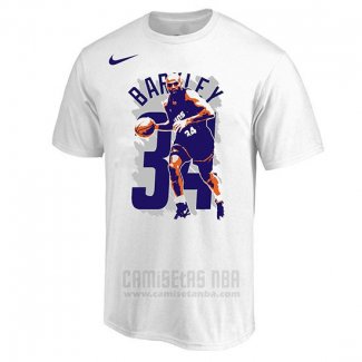 Camiseta Manga Corta Phoenix Suns Charles Barkley Blanco