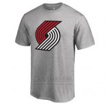 Camiseta Manga Corta Portland Trail Blazers Gris2