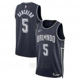 Camiseta Orlando Magic Paolo Banchero #5 Ciudad 2023-24 Azul