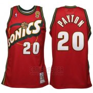 Camiseta Seattle SuperSonics Gary Payton #20 Historic Retro Rojo