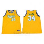 Camiseta Seattle SuperSonics Ray Allen #34 Historic Amarillo2