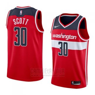 Camiseta Washington Wizards Mike Scott #30 Icon 2018 Rojo