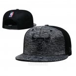 Gorra Chicago Bulls Gris Negro