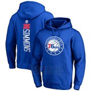 Sudaderas con Capucha Ben Simmons Philadelphia 76ers Azul5