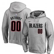 Sudaderas con Capucha Carmelo Anthony Portland Trail Blazers Gris