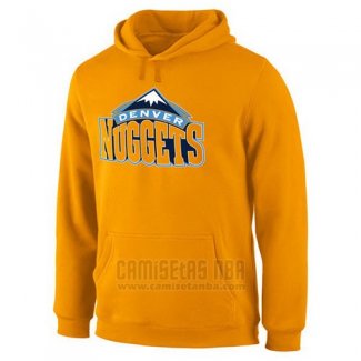 Sudaderas con Capucha Denver Nuggets Amarillo1