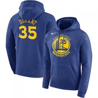 Sudaderas con Capucha Kevin Durant Golden State Warriors Azul3