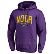 Sudaderas con Capucha New Orleans Pelicans Violeta